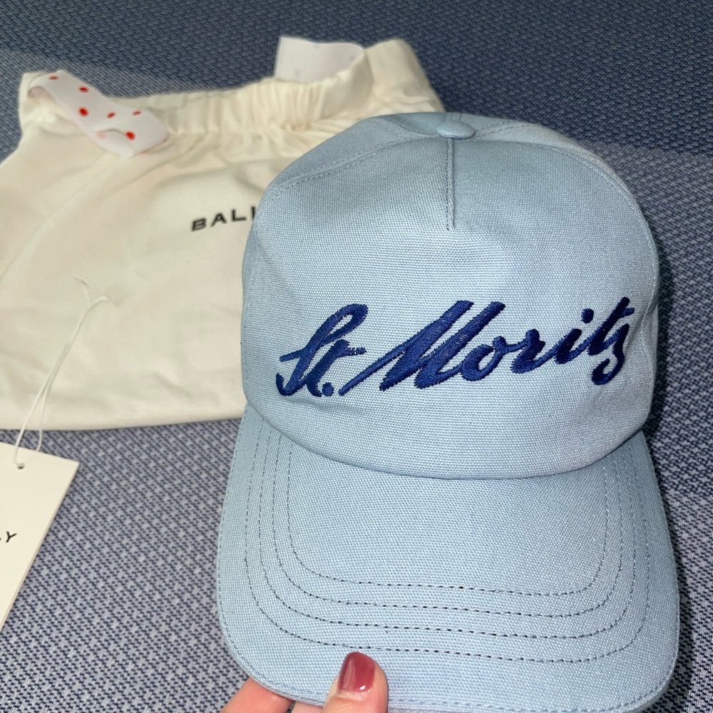 Bally st Moritz ball cap retail $300 saks 5th ave
